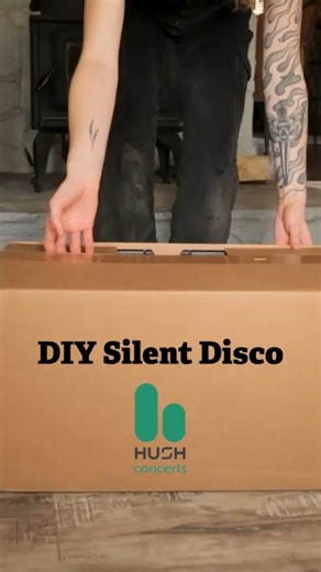 See how simple it is to turn any space into a silent disco 睊 Easy setup, instant vibes ✨ Book your DIY kit today! Link in bio  #HUSHconcerts #silentdisco #partyplanning #DIYevents #eventinspo | HUSHconcerts | Facebook