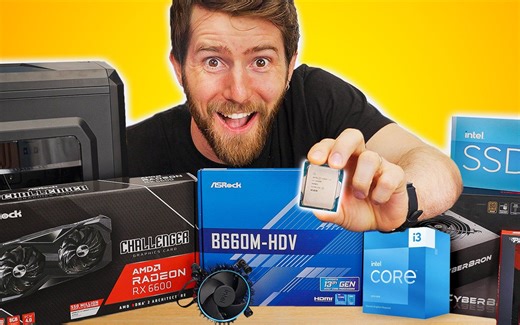 【官方双语】装台500刀的英特尔游戏PC#linus谈科技