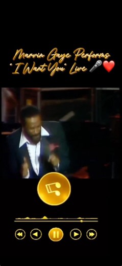 Marvin Gaye Performs “I Want You” Live 🎤❤️ #musichistory #oldschoolmusic