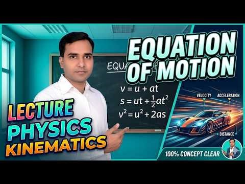Equations of Motion and graph based Questions class XI ‪@sandeepverma2807‬