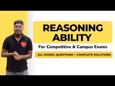 Reasoning Ability(For all Competitive & Campus Exams) || For Practice!