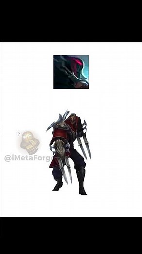 Zed's 200 years 🔪🥷 vs Malphite's 1 button 🗿