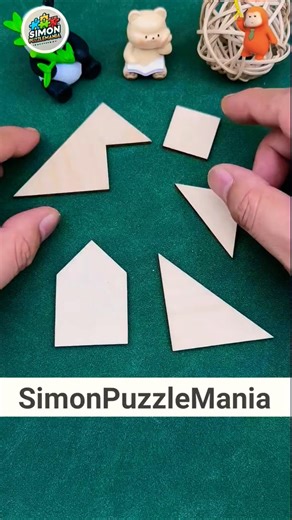 The Power of Diagonal Thinking, Solving the 5-Block Square Mystery #shorts #puzzle