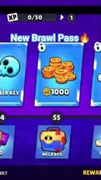 New Brawl Pass🔥 and unlocking Brawl Pass +✨️ #brawlstars #supercell #brawlpassplus