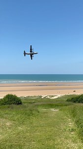 Flyover! Omaha Beach! #fly #beach #sky #beautiful #Amazing | D-Day History