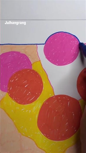 [쥴행랑 드로잉] Playful Citrus Field