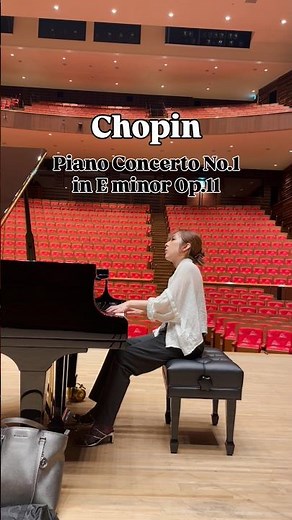 ショパン:ピアノ協奏曲第1番 ホ短調 作品11より第1楽章｜Chopin:Piano Concerto No.1 in E minor,Op.11:Ⅰ Allegro maestoso