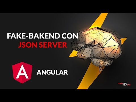 #11 Angular - Crear un fake-backend con json-server| Designicode