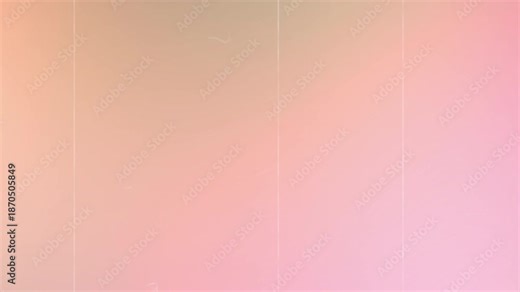 Soft Pink to Peach Gradient Looping Organic Light Leak with Vertical Lens Studio Flare Leaks and Gentle Old Film Tape Grain Noise for Dreamy Abstract Transition Effects