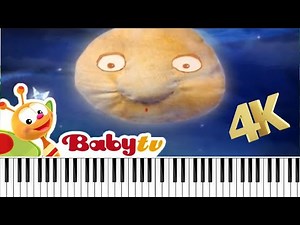 BabyTV - Man In The Moon 4K Sheet Music