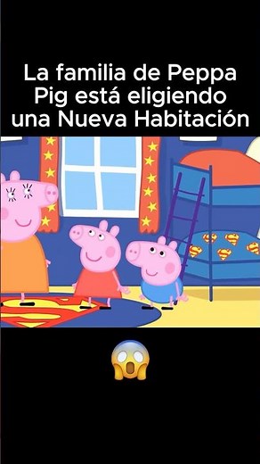 Peppa Pig's family is choosing a new room! 😱 Part 3 #peppapigspanish #peppapig