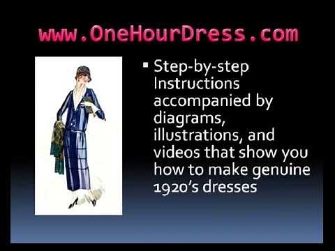 1920s One Hour Dress by Mary Brooks Picken