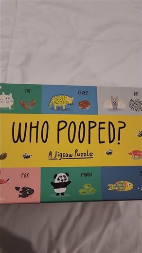 Hilarious Puzzle 😂 | Who Pooped? 100 Piece Puzzle Review 🧩