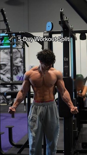 The Perfect 5-Day Workout Split 🦾