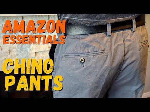 Amazon Essentials Men's Chino Pants Overview