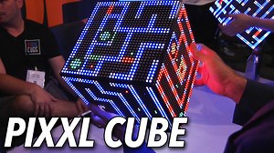This might be the coolest thing we saw at E3 this year. It's a six-sided cube that you can play games on. (Shame they can't call it a GameCube.) | Kotaku