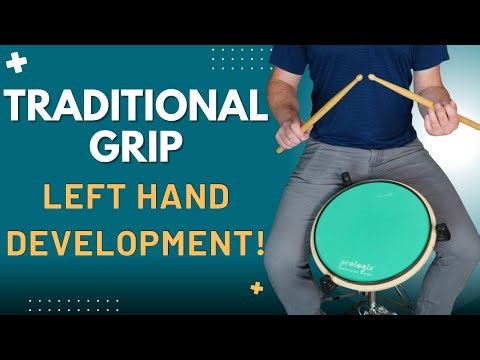 Traditional Grip Left Hand Exercises: For Rudimental Drumming