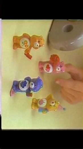 Care Bears 80s figurine toys commercial