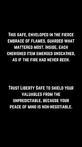 Guard what matters most with Liberty Safe - a timeless security solution that shields your valuables from the unexpected. | Liberty Safe