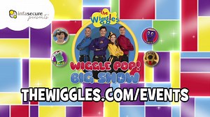 🎉✨🎈 ONE MORE SLEEP TO GO! Tickets for our WIGGLE POP! BIG SHOW tour (proudly presented by Infasecure!) go on sale TOMORROW at 10am local time, Thursday, July 26! All information is available on our website www.thewiggles.com/tours/36/wiggle-pop-big-show 🎈✨🎉 ON SALE 10AM LOCAL TIME TOMORROW!!! 🎉🎉🎉 November 10 - WIN Entertainment Centre, WOLLONGONG http://bit.ly/popgong November 17 & 18 - Perth Arena, PERTH http://bit.ly/wiggpop November 24 & 25 - Adelaide Entertainment Centre, ADELAIDE htt