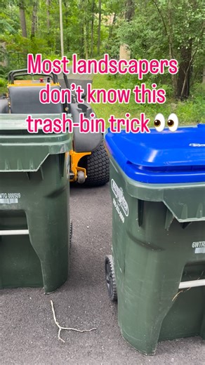 Allen LaMere on Instagram: "Most landscapers don’t realize you can move two trash bins at once like this 👀 This is one of those small things that homeowners notice, even if they don’t say it out loud. We’re always looking for simple ways to serve our clients better. 🫵 Your turn What’s a small hack or habit you use to go above and beyond for your clients? Drop it below 👇 let’s help each other."