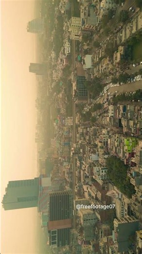 Drone View of Noida City | Aerial Footage | Free Stock Footage