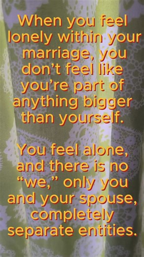 In a lonely marriage, when it is just you and your spouse talking to one another, you don’t feel close or connected, and you don’t feel secure and safe. Couples counseling can help! https://www.drpsychmom.com/loneliness-within-marriage/ | Dr. Psych Mom