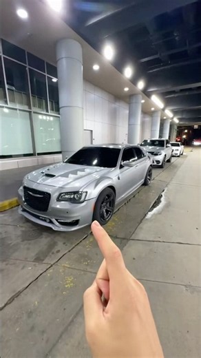 Your running late to work, which car you taking? #fyp #viral #hellcat #chrysler300 #trackhawk