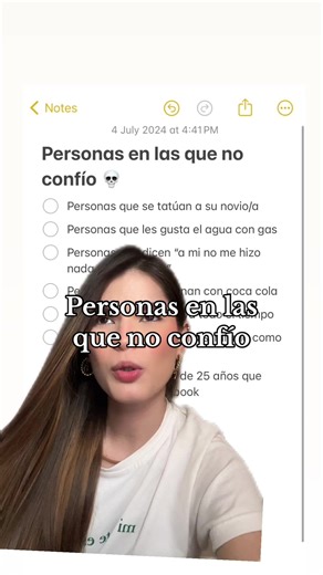 Personas en las que no confío - Señales de desconfianza reveladas