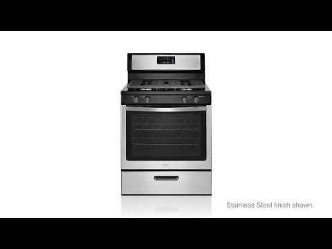 Whirlpool 5.1-cu ft Freestanding Gas Range