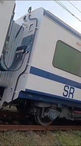 161K views · 3K reactions | AC EMU local trains go national! The first air-conditioned EMU local train of Southern India seen at Tambaram yard. Ironically, though Chennai has been manufacturing such trains at its Integral Coach Factory and sending to #Mumbai, it is for the first time that such a rake has been allotted to Southern Railway for passenger use. Another one has been dispatched to Eastern Railway. Video credit to the respective owner. | Rajendra B. Aklekar | Facebook