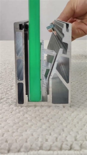 The balcony glass railing is easy to install, aesthetically pleasing, sturdy, and enhances safety.