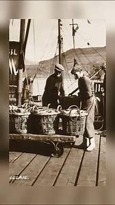 Old photos of Mallaig recreated into short clips with AI. #commercialfishing #mallaig | Traxnav Ltd