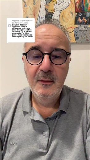 comment différencier une crise d’angoisse et un infarctus ? #angoisse #stress #infarctus #douleurthoracique #santé #médecine #health #médical #cardio #cardiologie #lovemyjob | Dr Louis Ben Dayan