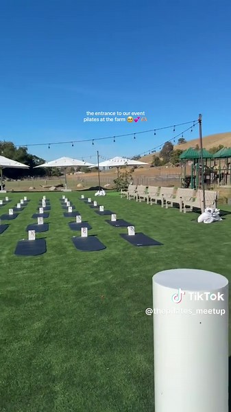 Pilates at the Farm with Beautiful Ponies and Friends