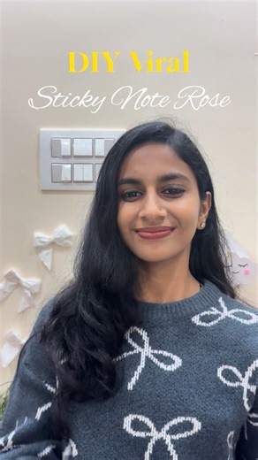 DIY Viral Sticky Note Rose #diy #craft #viralreels #viralcraft #handmade diy sticky note rose, sticky note flower tutorial, post it rose craft, easy paper rose diy, sticky note crafts aesthetic, viral paper flower, mini rose tutorial, office supplies craft ideas, cute desk decor diy, aesthetic flower making, sticky notes craft hack, simple flower diy for beginners, viral craft ideas instagram, handmade rose tutorial, budget friendly diy decor, paper rose without glue, satisfying craft video, rel