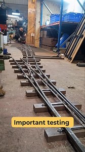 Important testing of a steam loco and 3 sets of points inside the MRW workspace | Miniature Railway Workshop