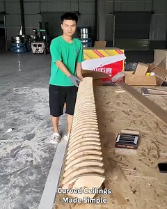 37K views · 42 reactions | Curved Ceilings Made Simple #HomeDesign #SmartBuilding #ArchitecturalStyle | YNP Media | Facebook