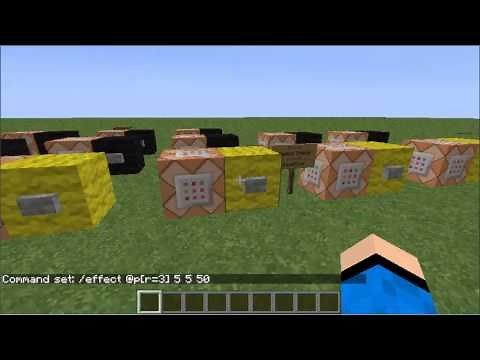 How to Use Command Block's Tutorial with Scoreboard-Minecraft 1.6.2
