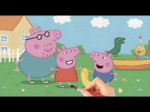 Peppa Pig Coloring for Toddlers | Easy & Fun Art for Kids!