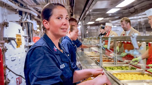 Exploring the experience aboard large US Navy ships during extended deployments