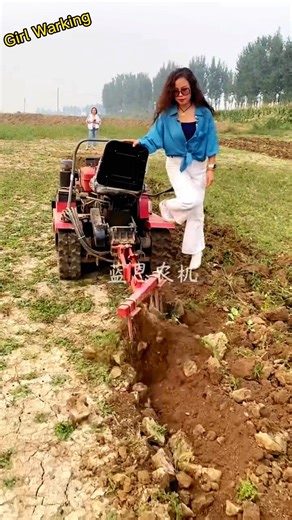 Orchard Rotary Tiller Power Work 🚜🔥 #FarmMachinery #RotaryTiller #FarmingLife
