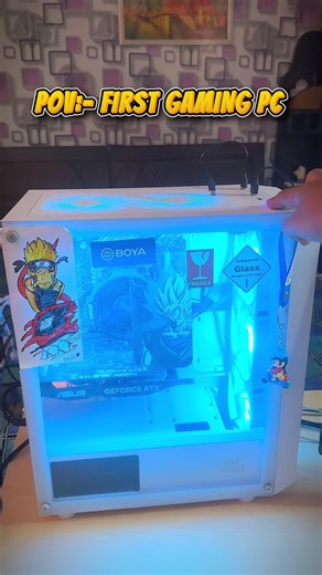 FIRST GAMING PC 😱🔥 | DREAM FINALLY COMPLETE! 💻👑 #gaming #gamer #pcgaming #pc