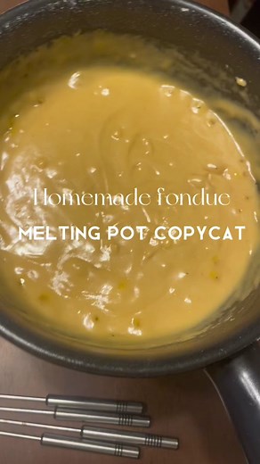The recipe I use for homemade fondue, we’re addicted! #meltingpot #meltingpotcopycat #fondue #wisconsincheddar #recipes #foodie #homemadefondue #partyfoods #deliciouscheese #cheeselover