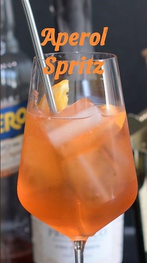 Aperol Spritz 🧡✨ - Italy’s Most Famous Cocktail