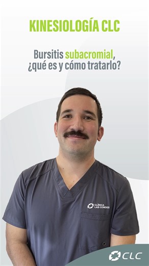 ¿Has oído hablar de la bursitis subacromial de hombro? 樂 Esta es una de las afecciones más comunes por las cuales consultan nuestros pacientes​ Junto a Ricardo Lobos, Kinesiólogo especialista en torso superior de Clínica Las Condes, te explicamos qué es esta afección, ejercicios para prevenirla y cuándo acudir con un especialista. ✅​ #KinesiologíaCLC​ #BursitisSubacromial​ #Bursitis | Clínica Las Condes | Facebook