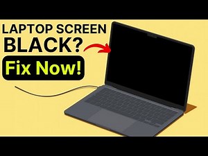 Laptop Screen Black? 🔧 Fix Display Issue & Recovery Guide Now!