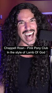 163K views · 20K reactions | Pink Pony Club in the style of Lamb of God #chapelroan #pinkponyclub #lambofgod #metal | Anthony Vincent | Facebook