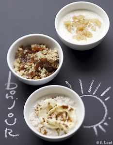 Compote d'abricots secs au quinoa pour 4 personnes - Recettes - Elle à Table