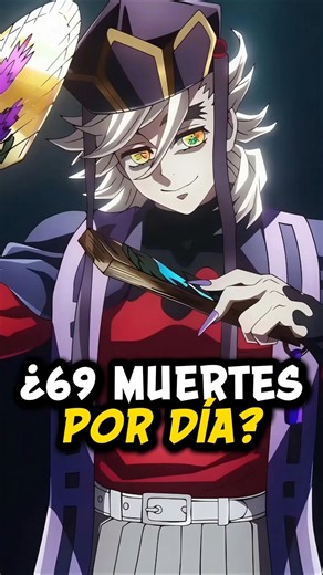 ¿Quién es el demonio con más muertes de Demon Slayer? #anime #shorts